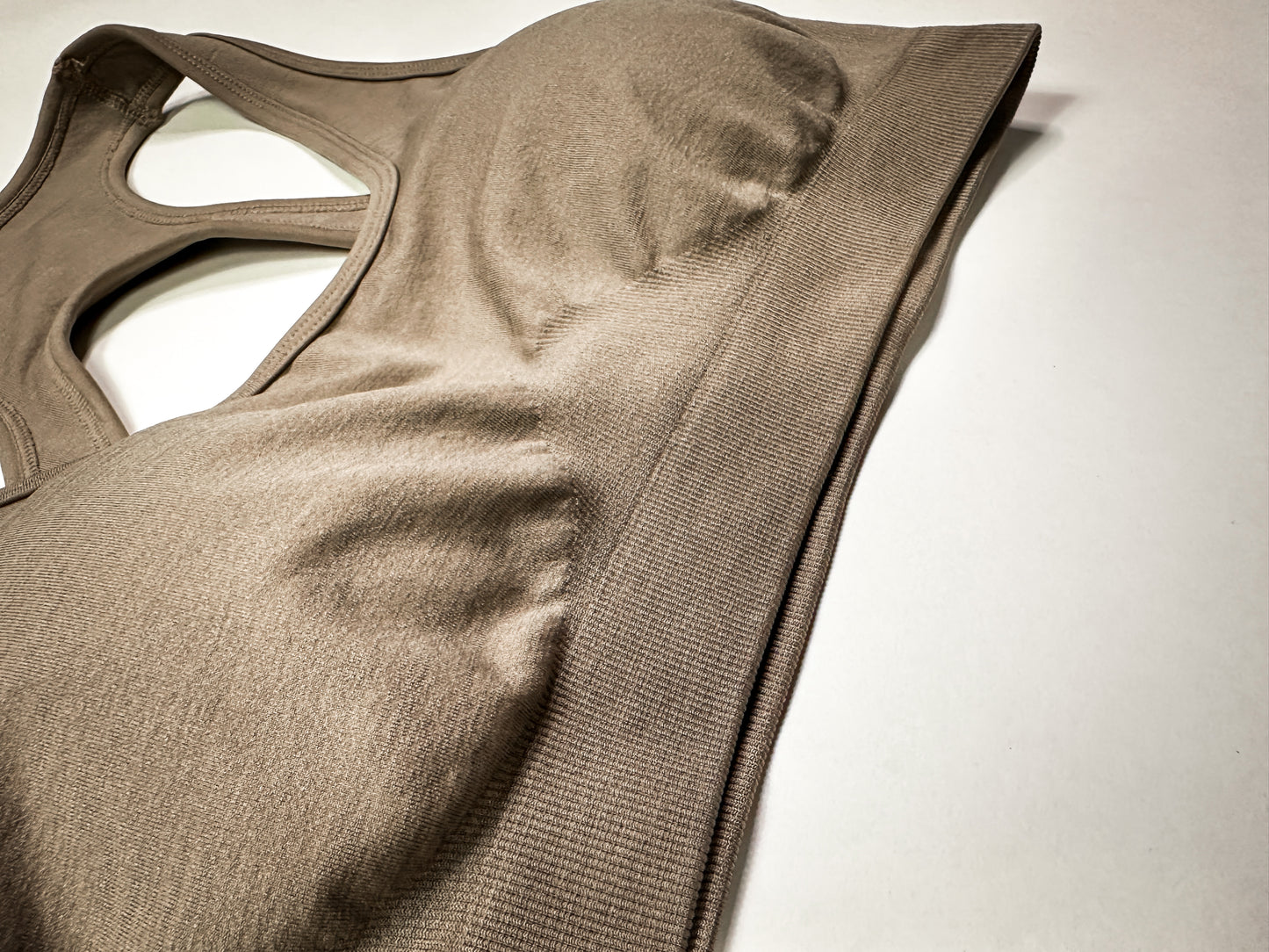 Strength Seamless Sports Bra - Mocha Brown