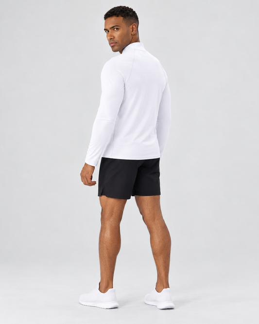 ARCTIC WHITE APEX QUARTER ZIP