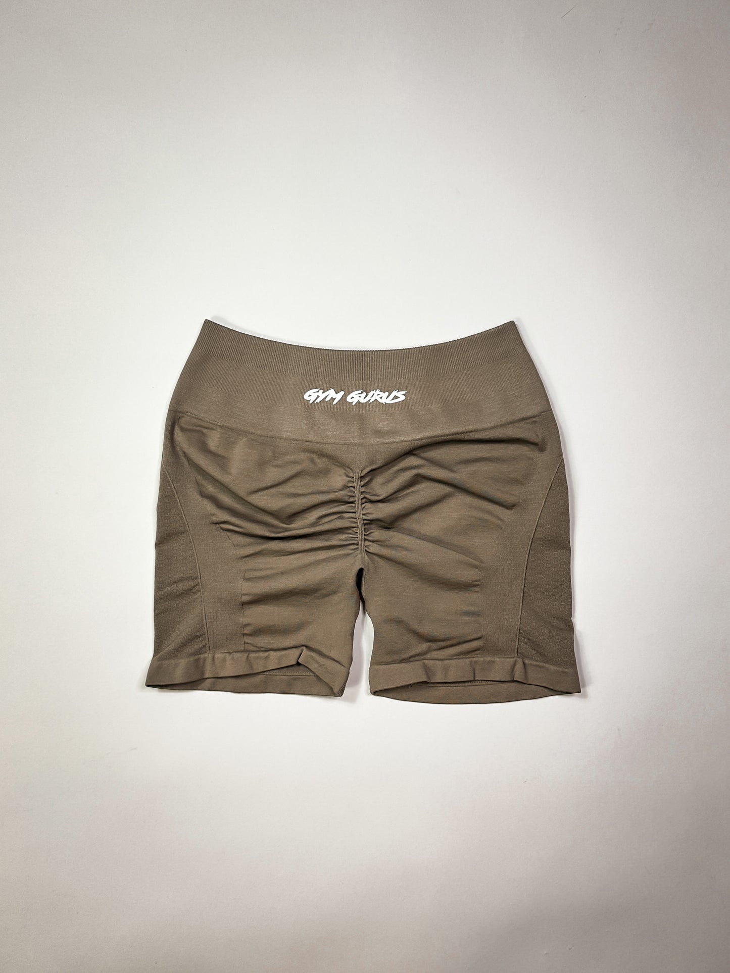 Strength Seamless Contour Shorts - Mocha Brown