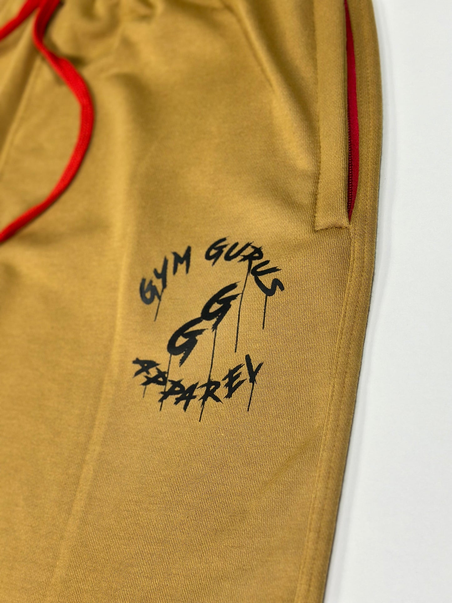 Relentless Terry Joggers - Mustard Brown