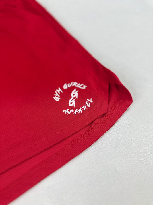 Grind Mode Shorts - Fire Red