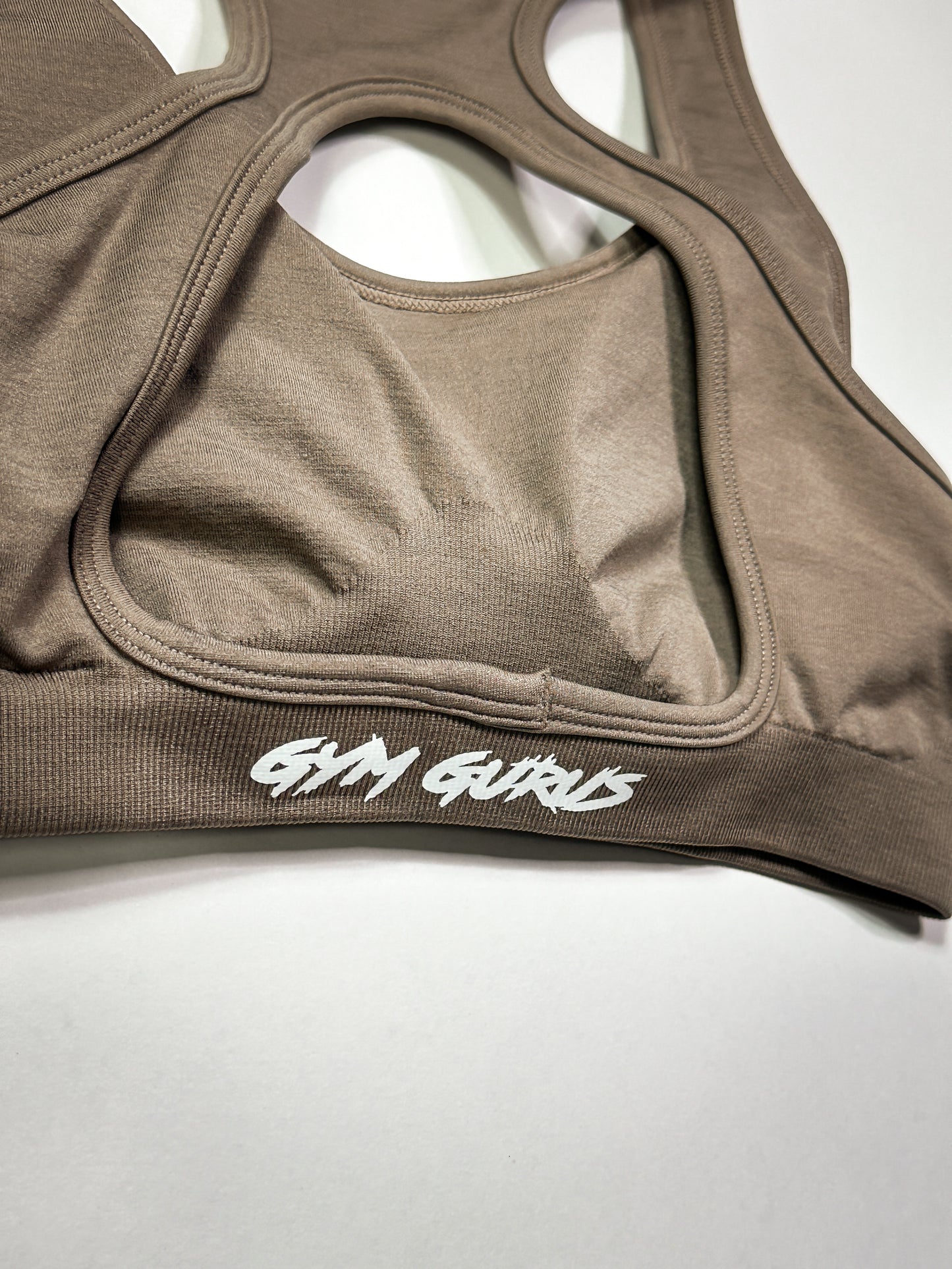 Strength Seamless Sports Bra - Mocha Brown