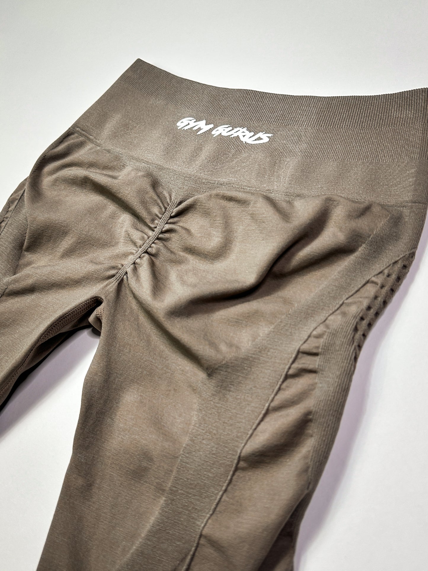 Strength Seamless Contour Leggings - Mocha Brown
