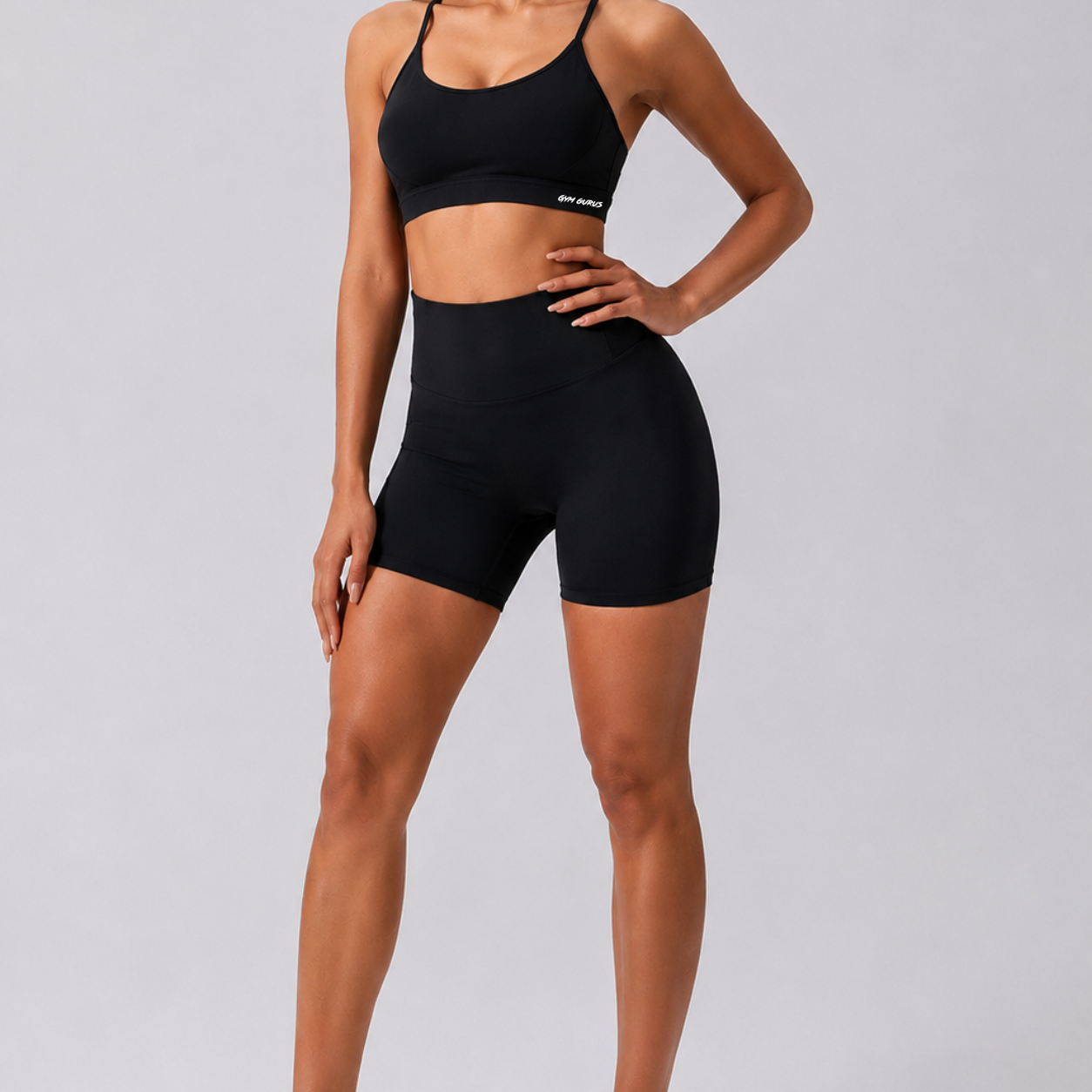 Elite Shorts - Obsidian Black