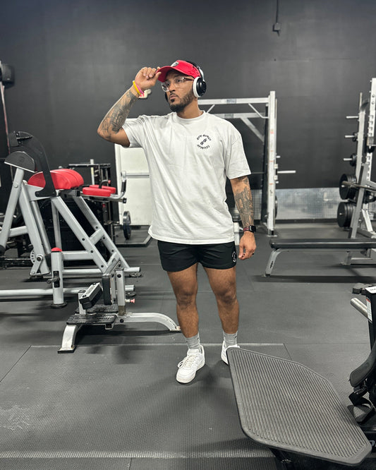 Relentless Oversized Tee - White