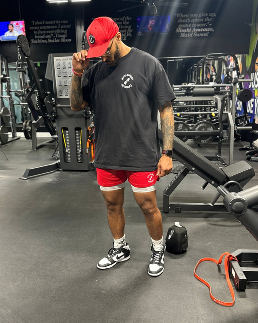 Relentless Oversized Tee - Black