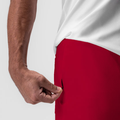 Grind Mode Mesh Shorts - Fire Red