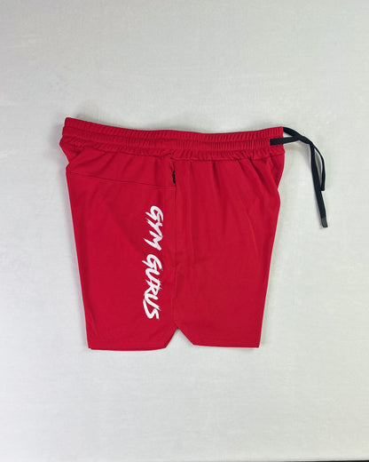 Grind Mode Mesh Shorts - Fire Red