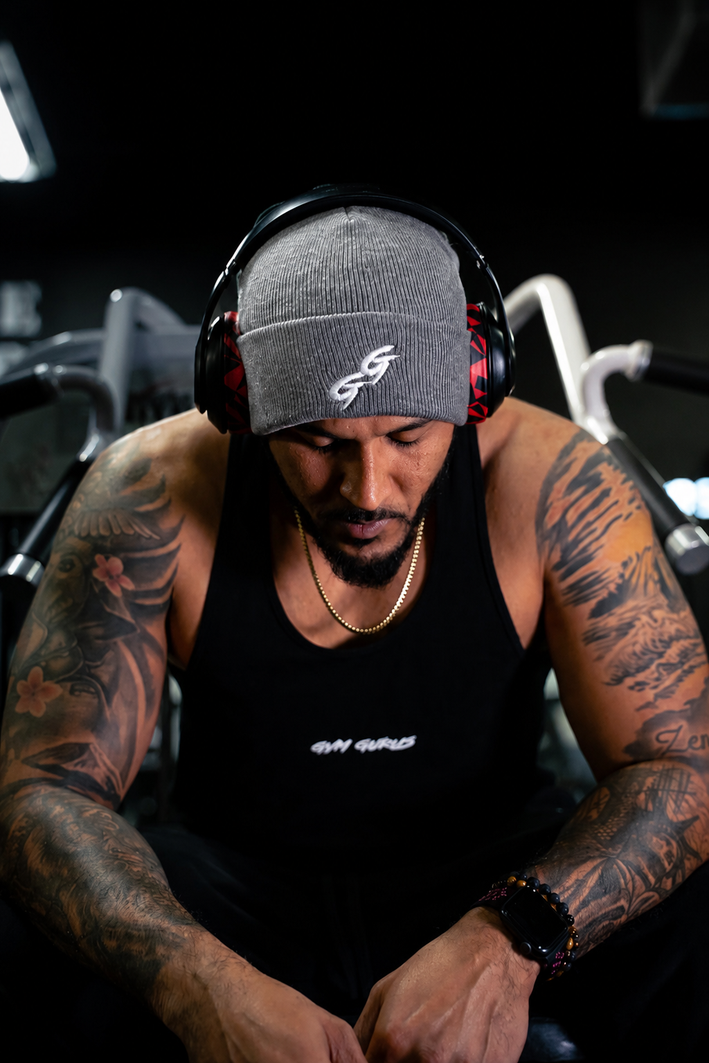 GG Beanie - Stone Gray