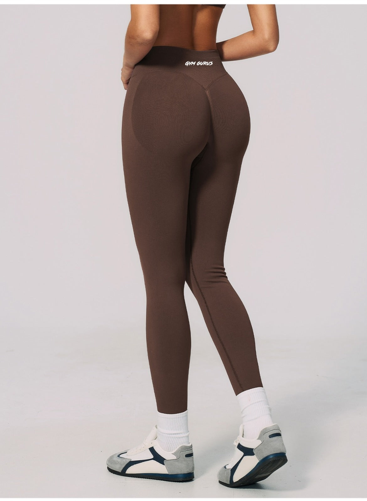 CHOCOLATE BROWN CONTOUR LEGGINGS