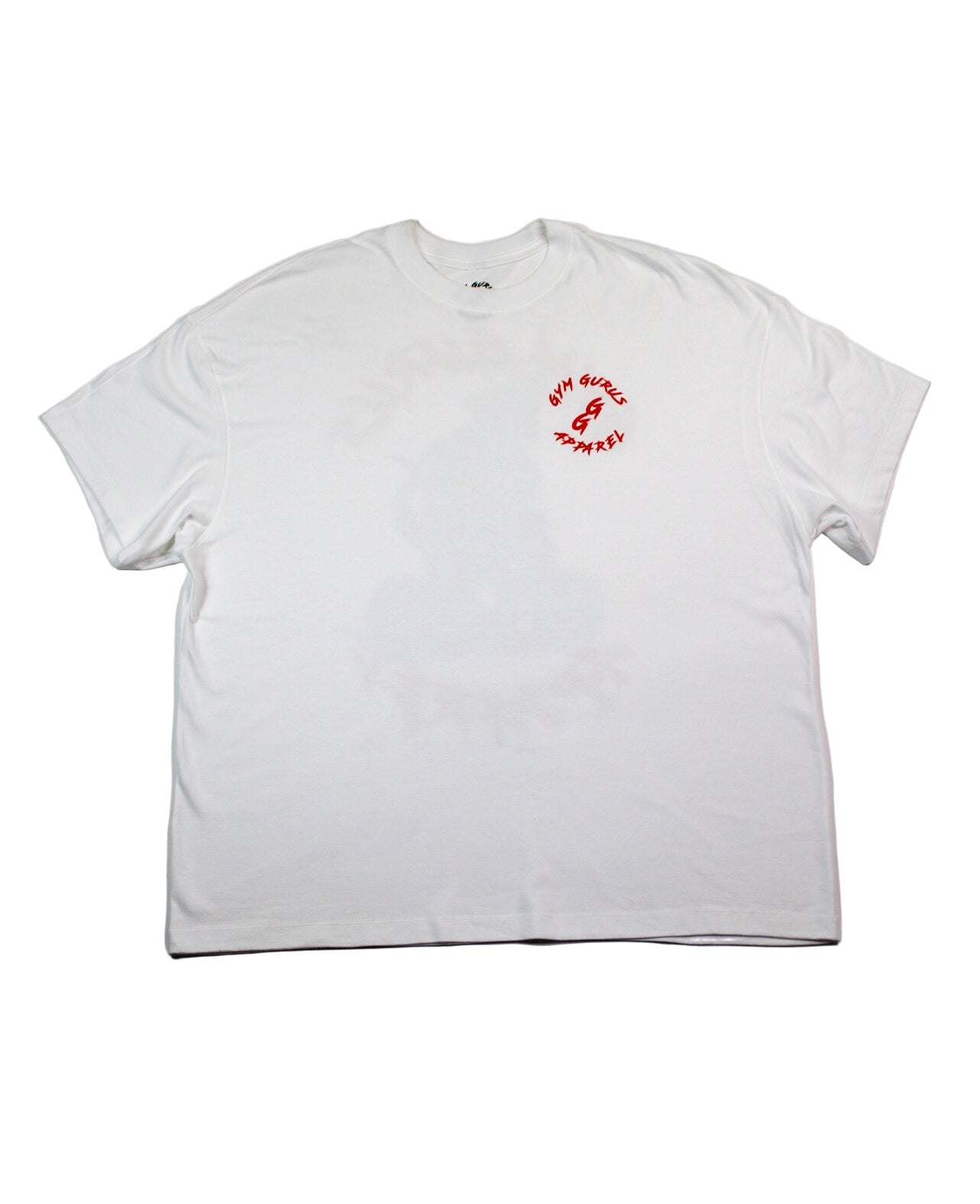 Oversized Gym Rat Tee - White