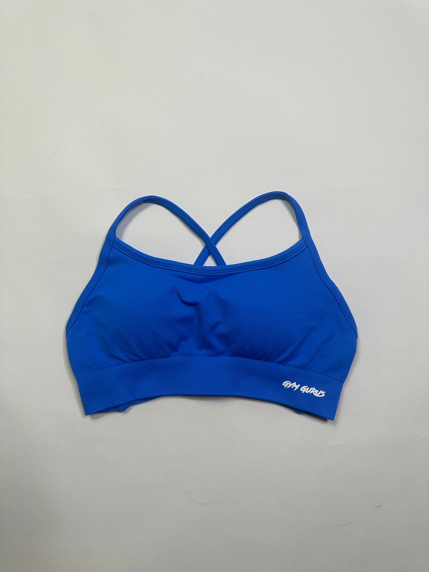 Power Seamless Sports Bra - Sapphire Blue
