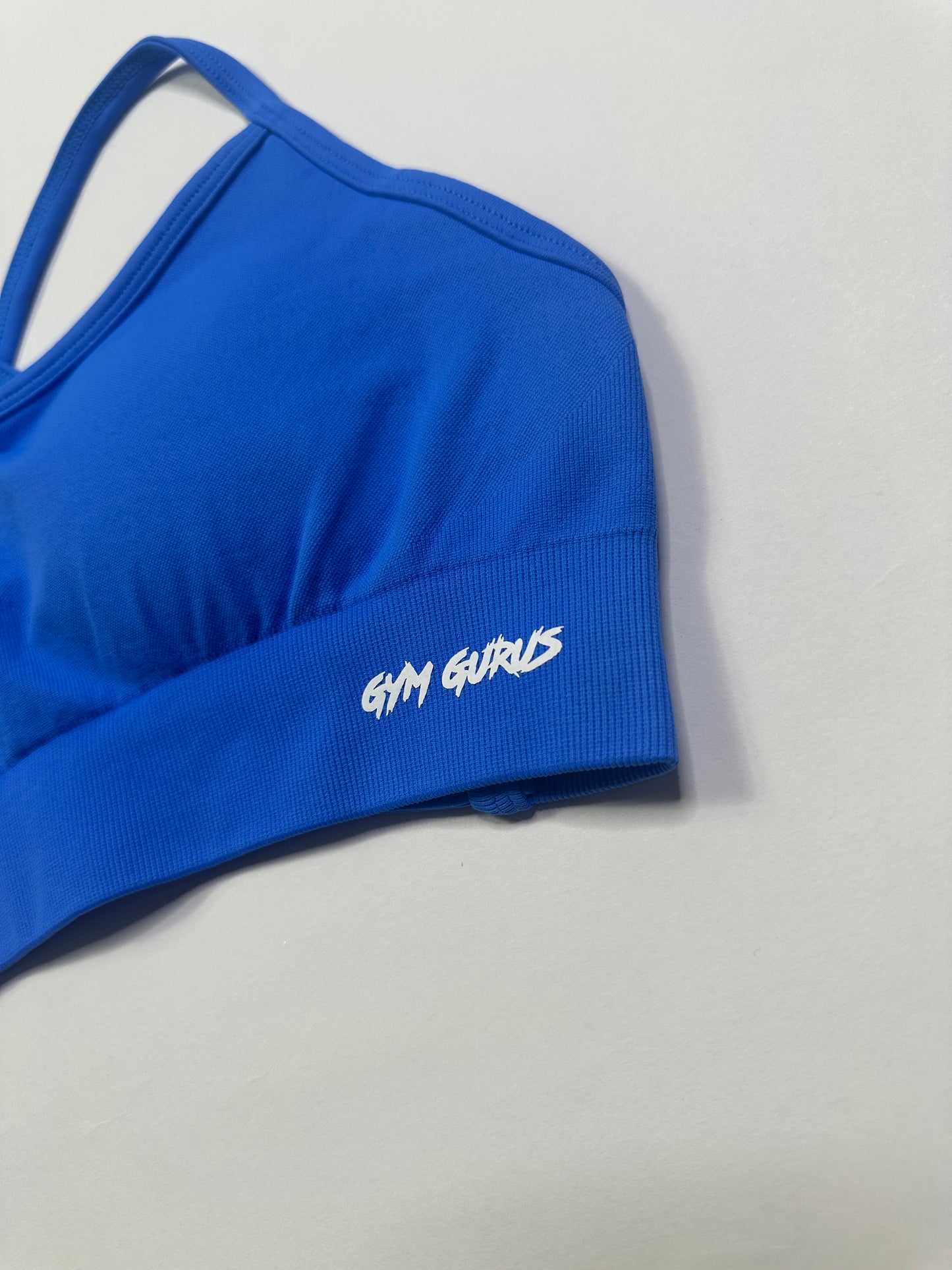 Power Seamless Sports Bra - Sapphire Blue
