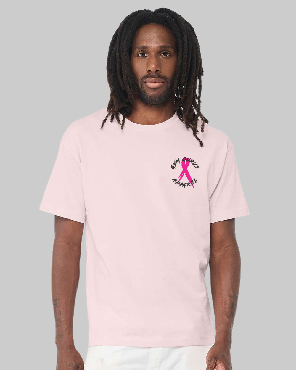 Breast Cancer Guru Tee -Soft Pink