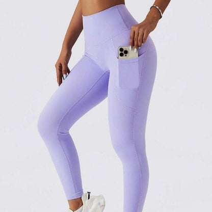 Pocket Leggings - Lucious Lilac